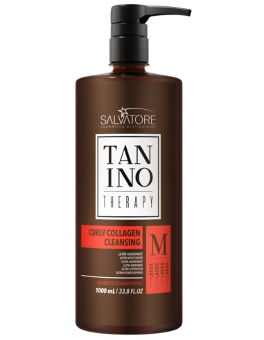 M - CURLY COLLAGEN CLEANSING TANINO THERAPY SALVATORE SHAMPOOING 1 L
