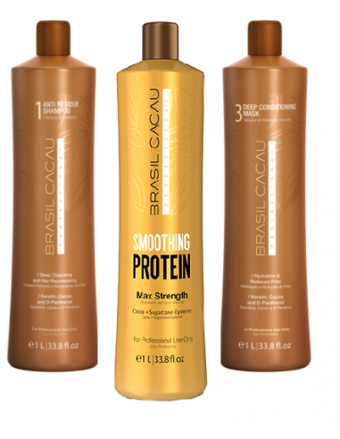 CADIVEU SMOOTHING PROTEIN 3 x 1 L