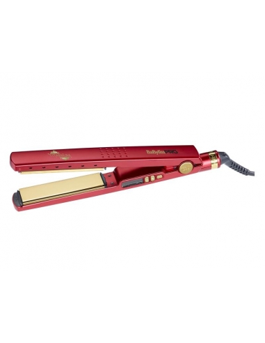 BABYLISS PRO LISSEUR TiTANiUM - IONIC (red) BAB3091RDTE