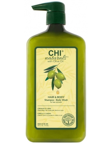 CHI Olive Organics Hair & Body Shampoo - 710 ml