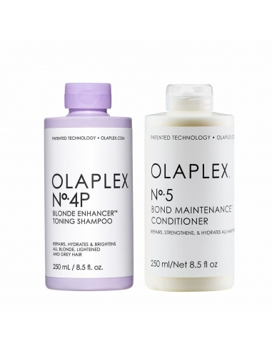 Olaplex Blonde Enhancer tonifiërende shampoo nr. 4P & conditioner nr. 5