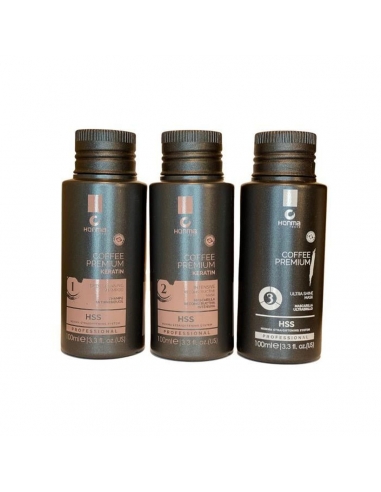 Lissage brésilien  honma tokyo coffee premium minikit 3 x 100 ml 